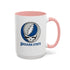 Indiana State University Grateful Dead Stealie Coffee Mug (11oz or 15oz) - StealieShop