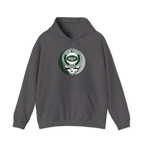 New York Jets Logo Stealie Grateful Dead Hoodie