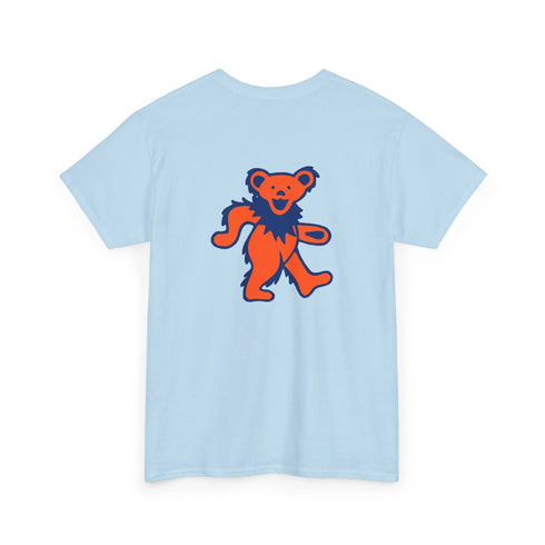 Grateful Dead - New York Mets Classic Stealie / Dancing Bear Two-Sided T-Shirt - MLB - StealieShop