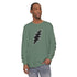 Grateful Dead - Black Bolt Garment-Dyed Long Sleeve T-Shirt - StealieShop