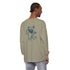 Grateful Dead - Grateful Dead Dancing Bear Two-Sided Vineyard Collection Garment-Dyed Long Sleeve T-Shirt - StealieShop