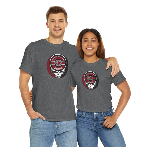 University of South Carolina Gamecocks Grateful Dead T-Shirt Printify