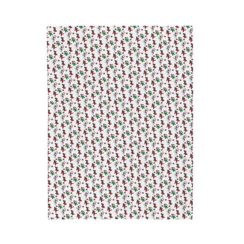 Dancing Bears and Stealies Velveteen Plush Blanket StealieShop