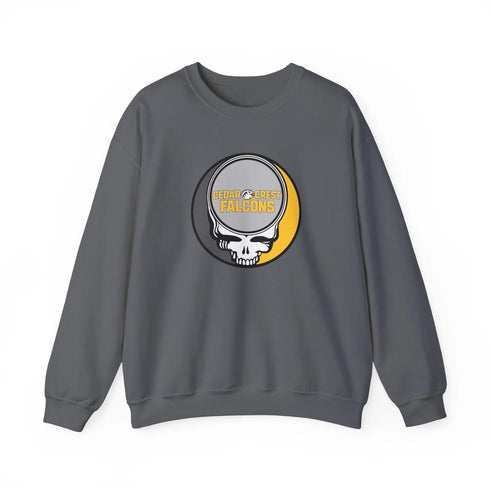 Grateful Dead - Cedar Crest College Stealie Crewneck Sweatshirt - StealieShop