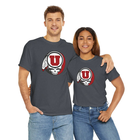 University of Utah Utes Grateful Dead T-Shirt StealieShop