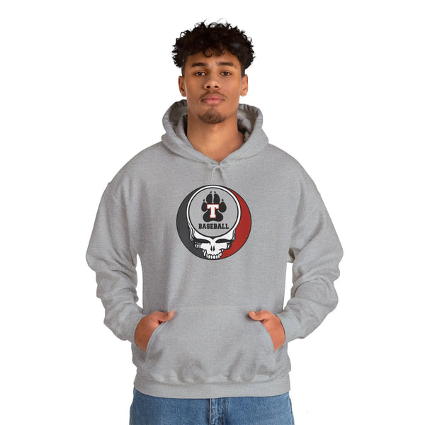 Thomas College Baseball Grateful Dead Unisex Heavy Blend Hoodie StealieShop