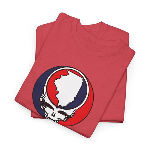Illinois Map Stealie Grateful Dead T-Shirt