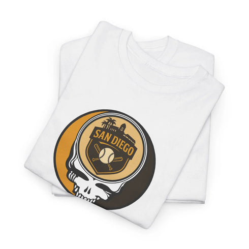 Grateful Dead - San Diego Padres Stealie grateful Dead T-Shirt - MLB - StealieShop