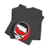 Nebraska Map Stealie Black & Red Grateful Dead T-Shirt