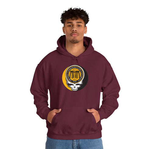 Virginia Commonwealth University Grateful Dead Steal Your Face Unisex Hoodie - StealieShop