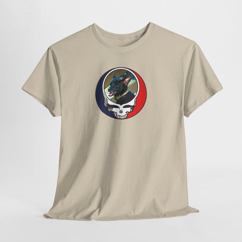 Custom Dog Stealie Unisex Grateful Dead T-Shirt (82)
