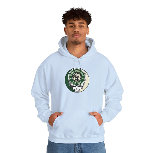 Grateful Dead - Milwaukee Bucks Grateful Dead Steal Your Face Unisex Hoodie - NBA - StealieShop