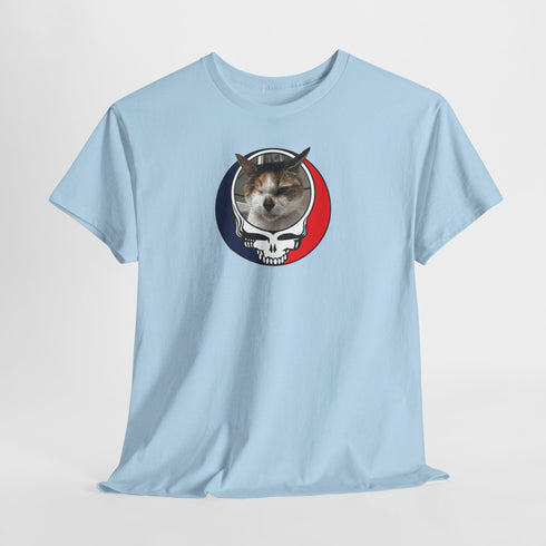 Custom Cat Stealie Unisex Grateful Dead T-Shirt (6)