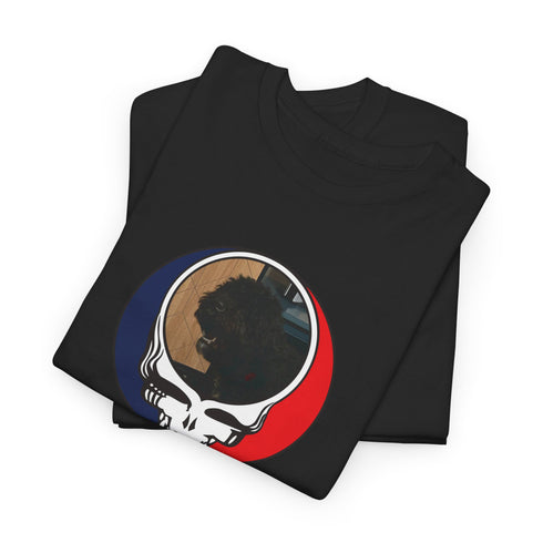Custom Dog Stealie Unisex Grateful Dead T-Shirt (49)