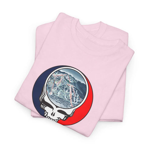 Vail Trail Map Stealie Grateful Dead T-Shirt