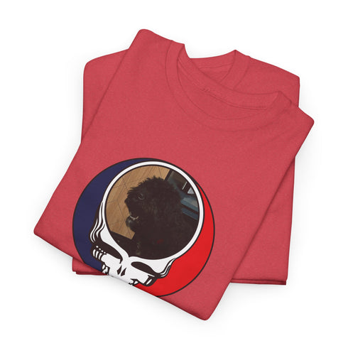 Custom Dog Stealie Unisex Grateful Dead T-Shirt (49)