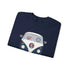 Grateful Dead - Jerry's Takin' The Bus Life is dead. Crewneck Sweatshirt - StealieShop