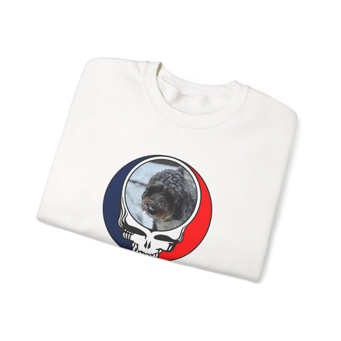 Custom Dog Stealie Crewneck Sweatshirt (142)