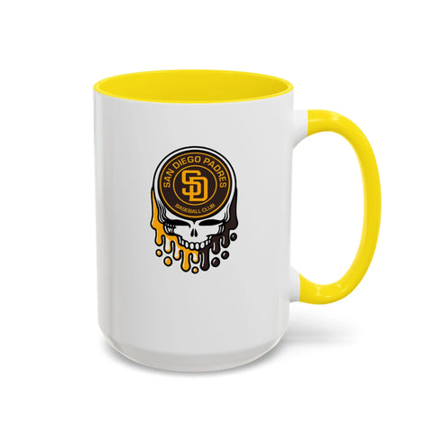 San Diego Padres Dripping Stealie Coffee Mug Printify