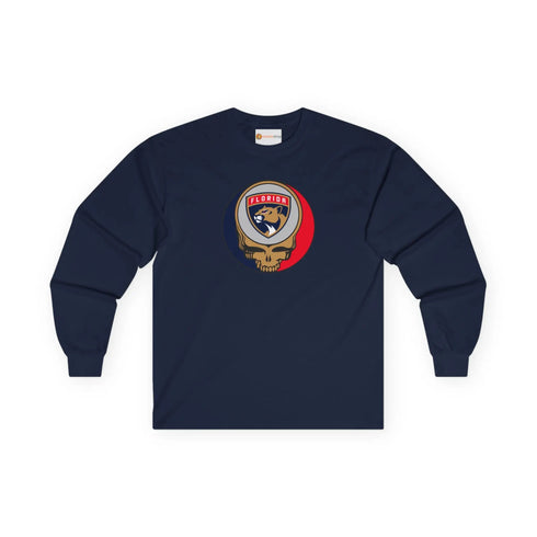 Florida Panthers Grateful Dead Long Sleeve Tee StealieShop