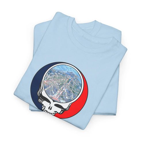 Jay Peak Trail Map Stealie Grateful Dead T-Shirt