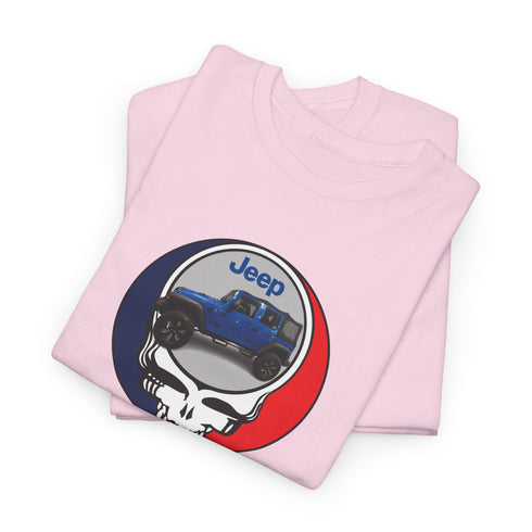 Custom Jeep Stealie Unisex Grateful Dead T-Shirt