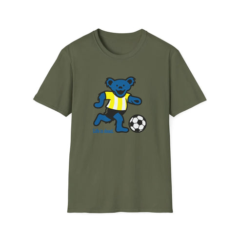 Grateful Dead - Futbol Bear - Life is dead. Grateful Dead TShirt - StealieShop