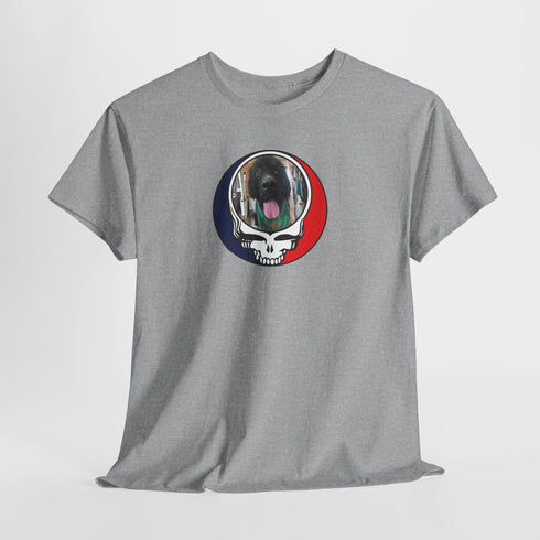 Custom Dog Stealie Unisex Grateful Dead T-Shirt (84)