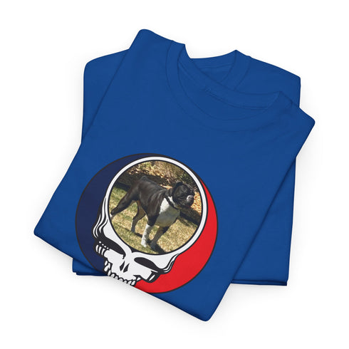 Custom Dog Stealie Unisex Grateful Dead T-Shirt (121)
