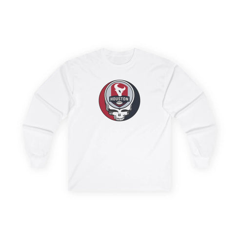 Grateful Dead - Houston Texans Grateful Dead Long Sleeve Tee - NFL - StealieShop