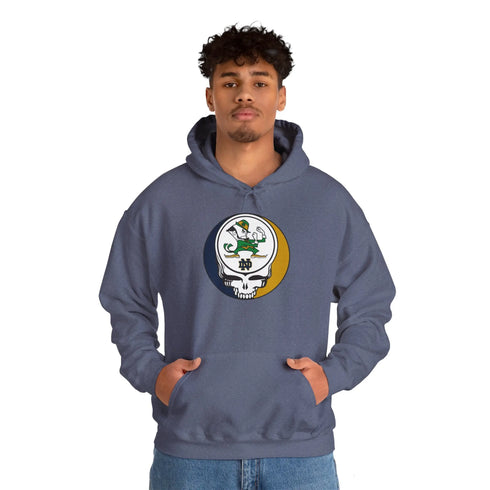 Notre Dame Grateful Dead Unisex Heavy Blend Hoodie StealieShop