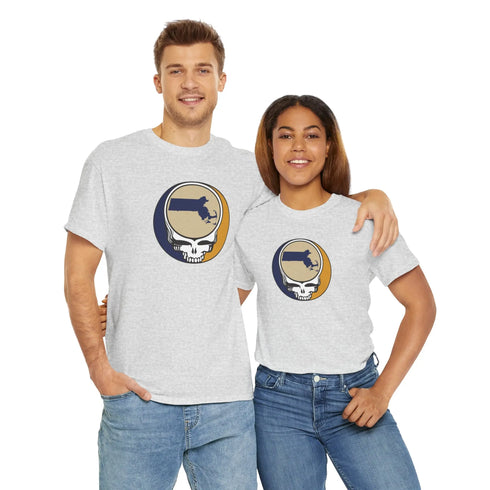 Massachusetts Grateful Dead Steal Your Face T-Shirt StealieShop