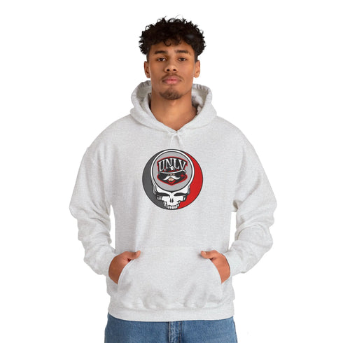 UNLV Grateful Dead Unisex Heavy Blend Hoodie - Hooded Sweatshirt - StealieShop