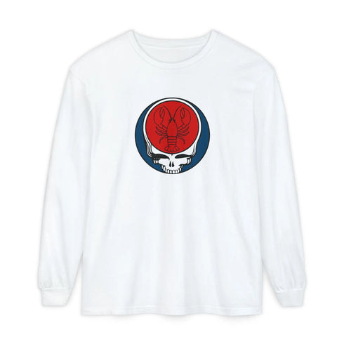 Grateful Dead - Steal Your Lobster Garment-Dyed Long Sleeve T-Shirt - StealieShop