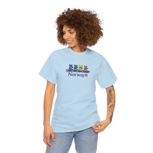 Norway World Dancing Bears Unisex Grateful Dead T-Shirt