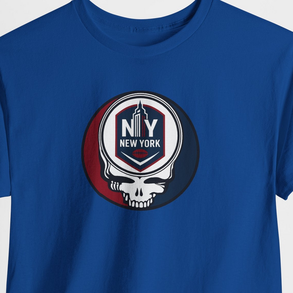 New York Football Stealie T-Shirt - Gridiron Collection