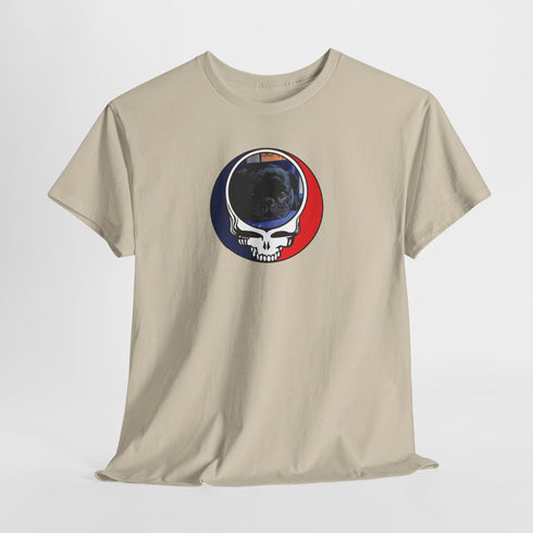 Custom Dog Stealie Unisex Grateful Dead T-Shirt (102)
