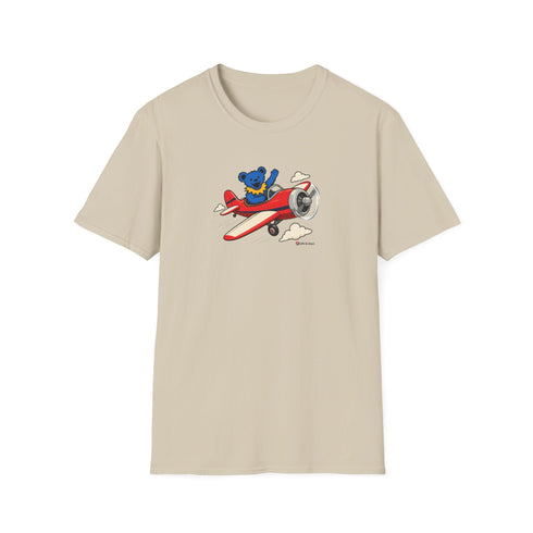 Flyin' Bear - Life is dead. Grateful Dead T-Shirt