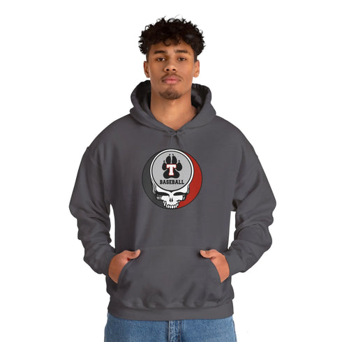 Thomas College Baseball Grateful Dead Unisex Heavy Blend Hoodie StealieShop