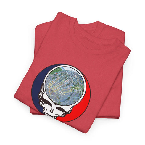Sugarloaf Trail Map Stealie Grateful Dead T-Shirt