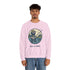 Grateful Dead - Fly Fishin' Jerry | Life is dead. Crewneck Sweatshirt - StealieShop