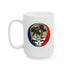 Custom Dog 15oz Ceramic Mug (121)