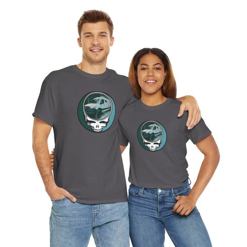 Grateful Dead - Freedom Van Stealie Grateful Dead T-Shirt - StealieShop
