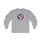 DePaul Billy Blue Stealie Grateful Dead Long Sleeve Tee