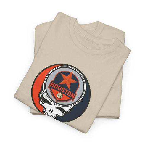 Grateful Dead - Houston Astros Grateful Dead Steal Your Face T-Shirt - MLB - Athletics - St Louis - StealieShop