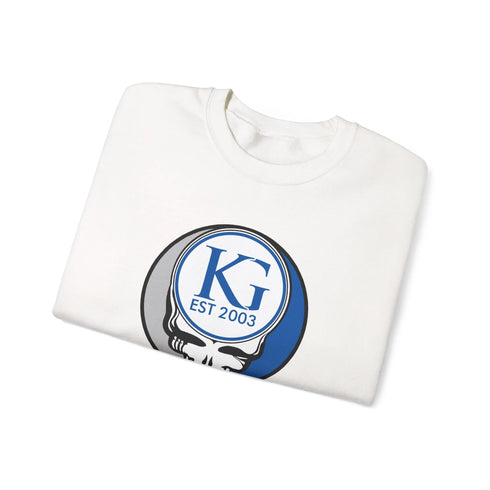 Grateful Dead - Custom KG Stealie Crewneck Sweatshirt - StealieShop