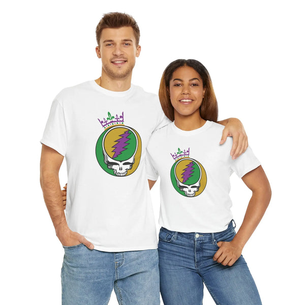 Mardi Gras Grateful Dead T-Shirt StealieShop