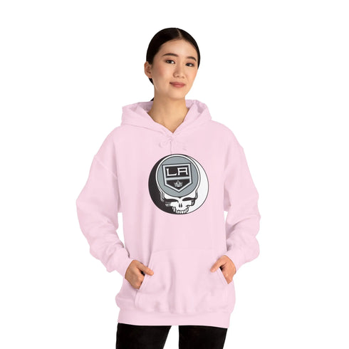 Los Angeles Kings Grateful Dead Unisex Heavy Blend Hoodie - StealieShop