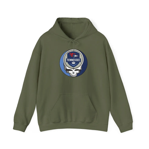 Grateful Dead - Tennessee Titans Stealie Grateful Dead Hooded Sweatshirt - NFL - StealieShop
