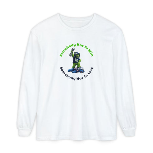 Seattle Seahawks Dancing Bears Big Game 2026 Vineyard Collection Garment-Dyed Long Sleeve Shirt